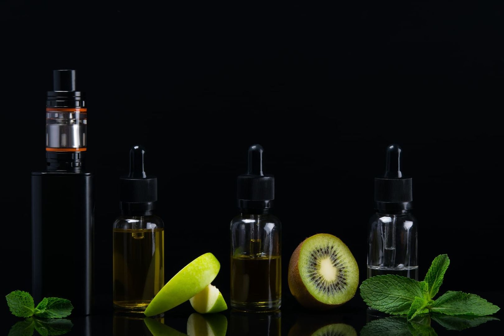 Verschiedene Liquids für E-Zigaretten